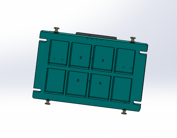 JX404-2108发动机机体钻排气侧面孔夹具设计【三维】